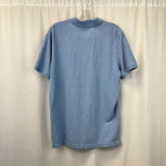 Banana Republic Womens Short Sleeve Polo Top Pullover Blue Size Large - Picture 6 of 8